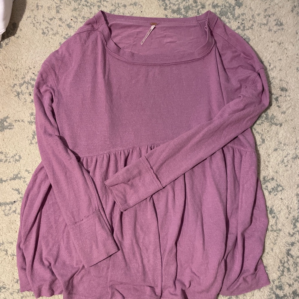Free people purple top